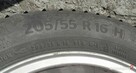 Felgi aluminiowe 205/55/R16 VW+opony Continental - 4 szt. - 9