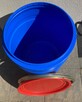 Beczka plastikowa 100 litrowa z uszczelka i klamrę zaciskowa - 3