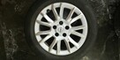 Sprzedam felgi aluminiowe z oponami 5 x110 letnie i zmowe. - 2