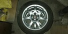 Sprzedam felgi aluminiowe z oponami 5 x110 letnie i zmowe. - 4