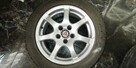 Sprzedam felgi aluminiowe z oponami 5 x110 letnie i zmowe. - 5