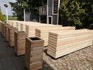 Donice drewniane solidne - 2
