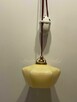 Stara lampa wisząca kuchenna z przeciwwagą porcelanową - 1