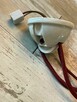 Stara lampa wisząca kuchenna z przeciwwagą porcelanową - 4