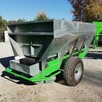 ROZSIEWACZ NAWOZU WAPNA 3500KG POSYPYWARKA SOLI PIASKU - 3