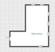 Lokal biurowy, open space 104 m2 - 7