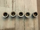Stare oprawki żelazne z porcelanką E27 - 4