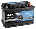 Akumulator Akcel VARTA 70Ah AGM Start Stop 3 lata gwarancji - 2