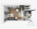 REZERWACJA!Mieszkanie 25,61m2 + balkon,1 pok. obok, nowe/ Dworca Główengo - 15