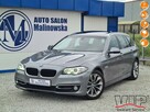 BMW 518 Szyberdach Navi El+Pamięć Fotele Skóra 2xPDC El.Klapa Xenon Wolne Ręce - 1