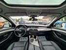 BMW 518 Szyberdach Navi El+Pamięć Fotele Skóra 2xPDC El.Klapa Xenon Wolne Ręce - 10