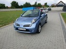 Nissan Micra 1.6 benzyna 110KM Cabrio Panorama Karmann Skóra Klimatronic - 2