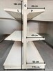 Regały sklepowe regały magazynowe modułowe gondola metalowe - 3