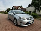 Toyota Avensis Kombi LIFT 2.0 D-4D 124KM 2013r Navi, Skóry, Grzane Fotele, Tempomat - 2