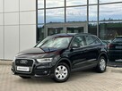 Audi Q3 Półskóra LED Bixenon Grzane fotele Czujniki Climatronic Navi GWARANCJA - 1
