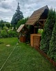 Działka ROD 1000m² – altana murowana, kominek, TV, basen, mo - 9