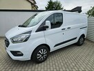 Ford Transit Custom 2.0 TDCi 130KM FV23% bezwypadek BDB WYPOSAŻENIE 3 osobowy BDB stan - 11