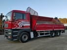MAN Man 26.440 6x4 HDS HIAB 166 B-3 DUO Wywrotka Meiller 2-stronna Skrzynia Nowe Opony Super Stan Te - 6