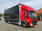 Volvo FL12.240 E6 Firana Tył Drzwi Dach Zsuwany Bogato Wyposażony !!! Ład-5523kg DMC-11990kg Kabina  - 1