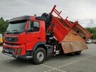 Volvo FMX 410 6x4 13L HDS Radiowy Hydroburta HIAB XS122D-4 HIDUO Wywrot MERREL 2-stronny Sprowadzony - 3