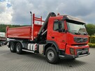 Volvo FMX 410 6x4 13L HDS Radiowy Hydroburta HIAB XS122D-4 HIDUO Wywrot MERREL 2-stronny Sprowadzony - 13