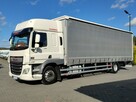 DAF CF 290 E6 Firana Tył Drzwi Dach Podnoszony / Zsuwany Długi 9.30m Ład-9300kg -18000kg Kabina Glob - 10