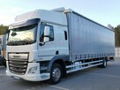 DAF CF 290 E6 Firana Tył Drzwi Dach Podnoszony / Zsuwany Długi 9.30m Ład-9300kg -18000kg Kabina Glob - 2