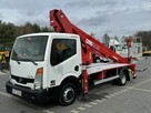 Nissan Cabstar Podnośnik Koszowy 25m CMC PLA 250 Zwyżka Pilot UDT Wumag GSR Multitel - 12