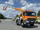 Mercedes Atego 718 E6 4x4 Zwyżka PALFINGER P210 BK Podnośnik Koszowy Wysokość Podnoszenia 21m 100% S - 10