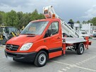Mercedes Sprinter Podnośnik Koszowy 22m RUTHMANN TB 220 Zwyżka Palfinger Wumag GSR P7 - 10