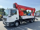 MAN TGL 7.150 Zwyżka Ruthmann T330 33-Metry DMC 7500KG 21m w Bok Jak Wumag GSR PALFINGER Super Stan  - 3