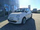 Fiat 500 LOUNGE Cabrio 1.3 16V MJET 95KM, boogate wyposażenie, serwisowany - 1