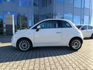 Fiat 500 LOUNGE Cabrio 1.3 16V MJET 95KM, boogate wyposażenie, serwisowany - 2
