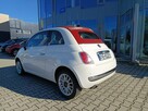 Fiat 500 LOUNGE Cabrio 1.3 16V MJET 95KM, boogate wyposażenie, serwisowany - 3
