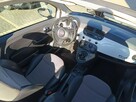Fiat 500 LOUNGE Cabrio 1.3 16V MJET 95KM, boogate wyposażenie, serwisowany - 8