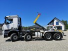 Mercedes Arocs 3251 Hakowiec 8x4 Palfinger Manual Euro 6 Niski Przebieg! Na Resorach! Wzmacniania Ra - 4