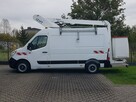 Renault Master L2H2 ZWYŻKA UDT PODNOŚNIK KOSZOWY FRANCE ELEVATEUR DMC 2500 KG - 12