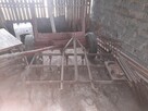2szt.kultyw.2.2m ,koła na łożyskach. Przód wozu skretny koła - 2