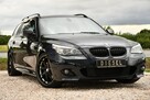 BMW E61 3.0 Diesel M-PAKIET XENON GRZANE FOT SKÓRA BEŻ PDC PRZÓD I TYŁ - 12