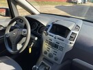 Opel Zafira Niezawodna,mocna benzyna,7 m,hak ,po liftingu,tempomat, opony wielosez - 12