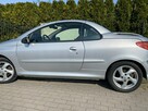 Peugeot 206 CC Symboliczny przebieg, skóry, zadbany stan auta, klimatronik, Clarion - 8