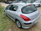 Peugeot 308 Benzyna, klimatyzacja, 8 airbag, tempomat, hak, drugie koła alufelgi - 4