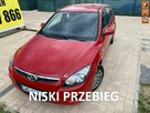 Hyundai i30 Niezawodna i mocna benzyna/Klimatyzacja/Isofix, niski przebieg/Aux,USB - 1