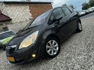 Opel Meriva 1.4T Cosmo 2010r Klimatyzacja Serwisowana Alufelgi 5-Drzwi - 1