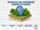 Działka budowlana Glinnik gm. Zgierz, Leśna - 1