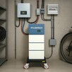 Stelaż stojak magazyn energii solar mobilny Pylontech BYD - 4