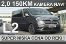 Renault Trafic L2 150KM 2,0  Full Led DużyEkran Kamera Ciemne szyby Od ręki !! 2189zł - 1