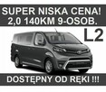 Toyota Proace Verso 2,0 140KM 9-os. Pakiet Clim&Touch Dostępny od ręki Niska Cena 2046zł - 1