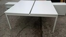 Biurko dwustanowiskowe białe 160x80 Biurka tup BENCH biuro d - 11