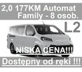 Toyota Proace Verso L2 2,0 177KM Automat  8-os. Family Kamera Dostępny od ręki  2332 zł - 1
